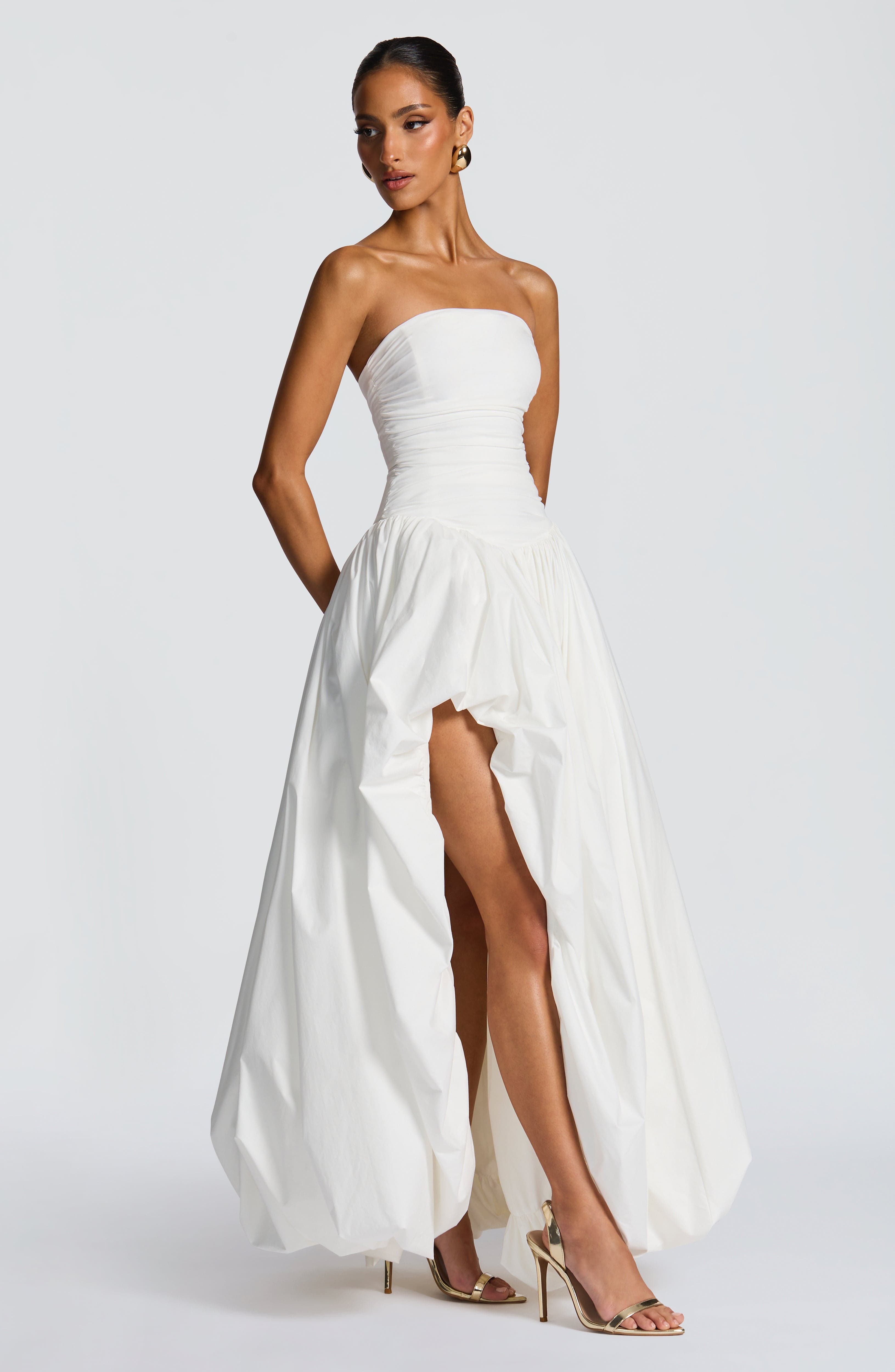 Angelica Maxi Dress - Ivory