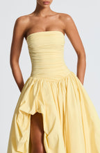 Angelica Maxi Dress - Lemon
