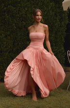 Angelica Maxi Dress - Peach