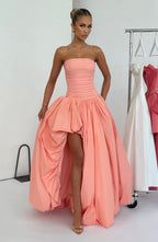 Angelica Maxi Dress - Peach