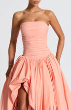 Angelica Maxi Dress - Peach