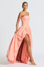 Angelica Maxi Dress - Peach