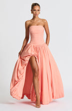 Angelica Maxi Dress - Peach