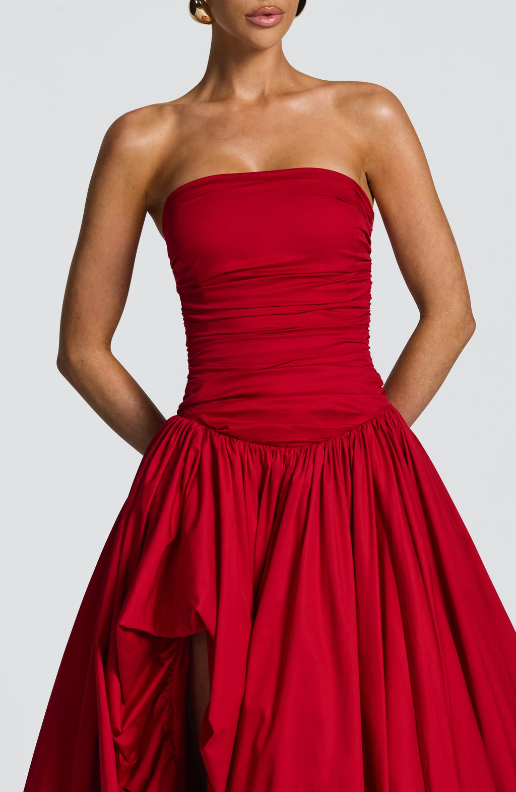 Angelica Maxi Dress - Red