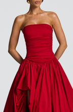Angelica Maxi Dress - Red