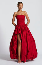 Angelica Maxi Dress - Red