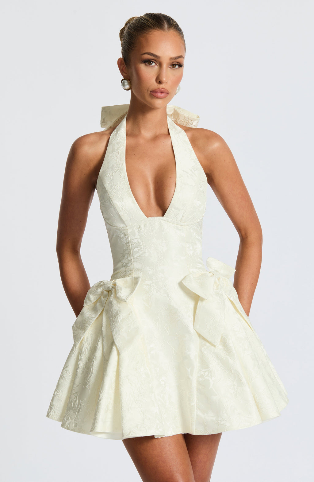 Olivia Mini Dress - Ivory