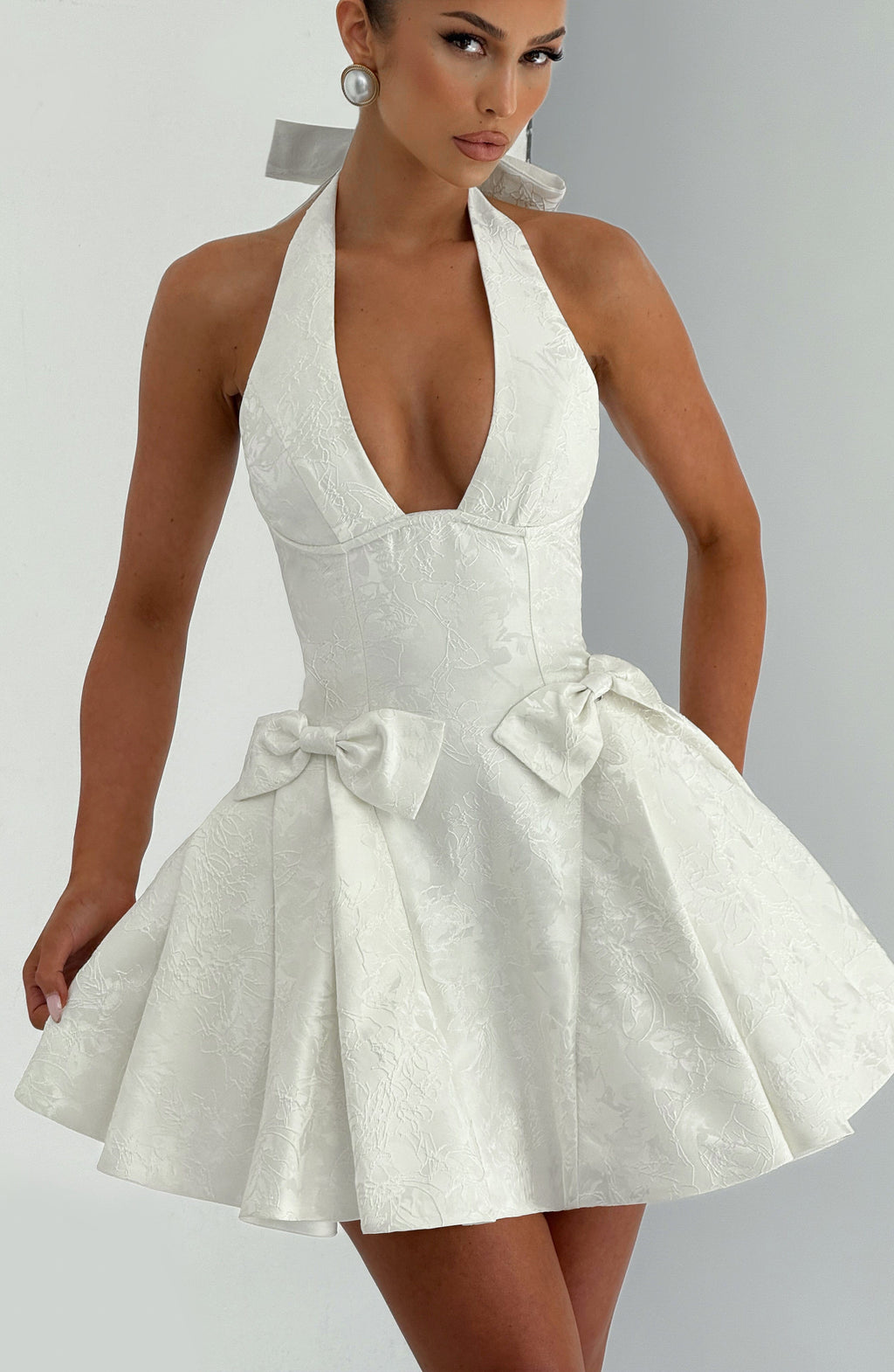 Olivia Mini Dress - Ivory