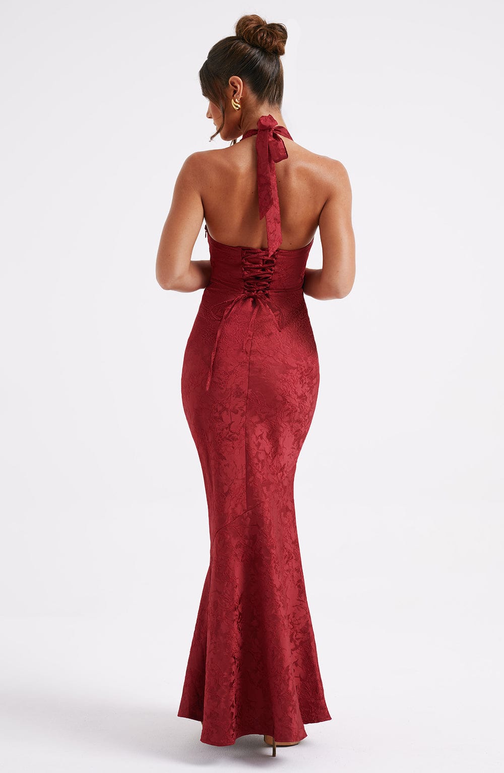 Harriet Maxi Dress - Red