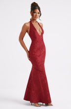 Harriet Maxi Dress - Red