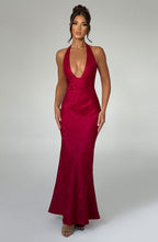 Harriet Maxi Dress - Red