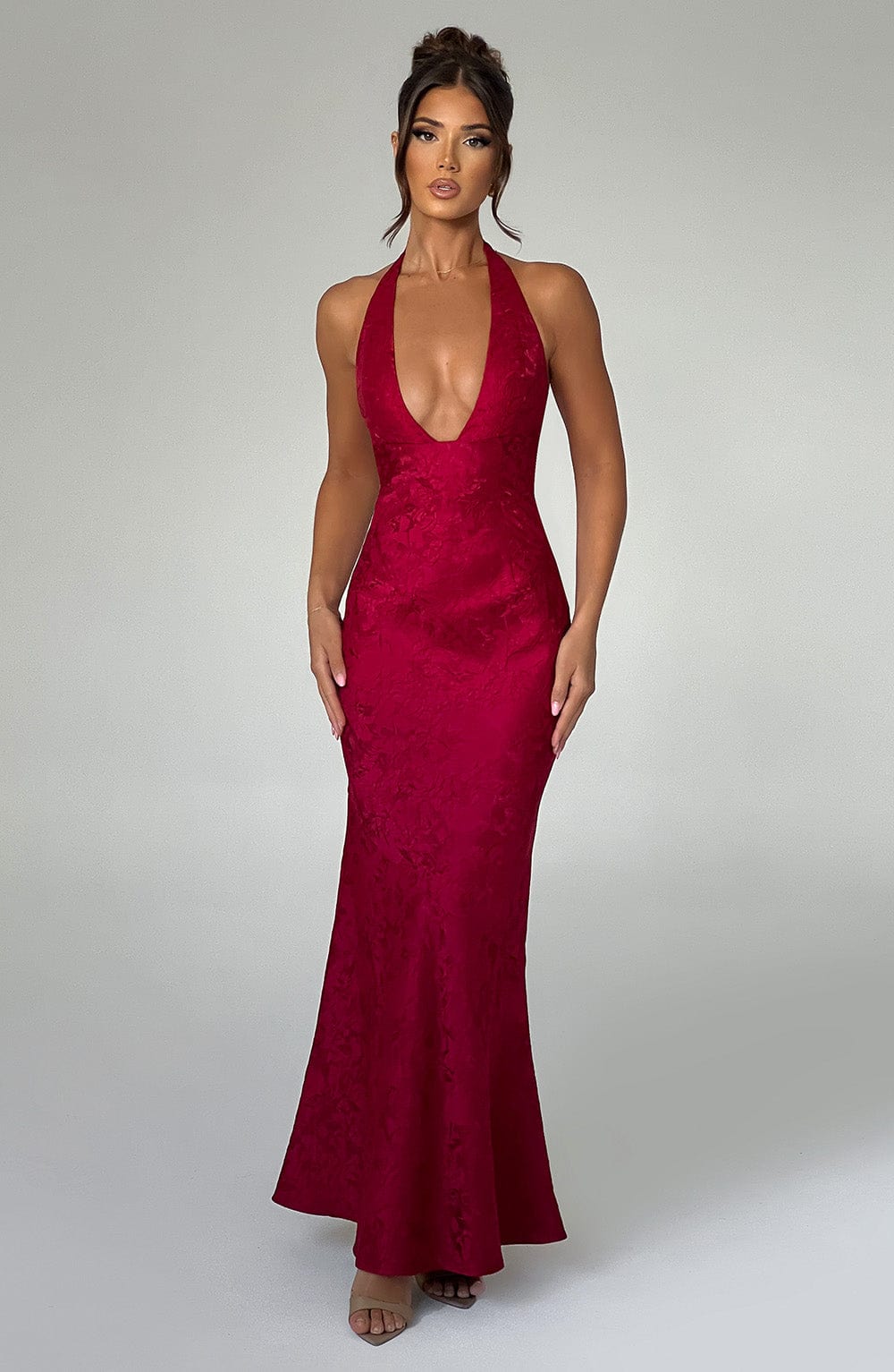 Harriet Maxi Dress - Red