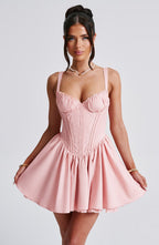 Emma Mini Dress - Blush