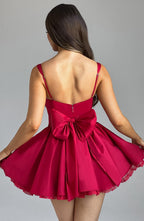 Emma Mini Dress - Red