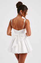 Emma Mini Dress - White