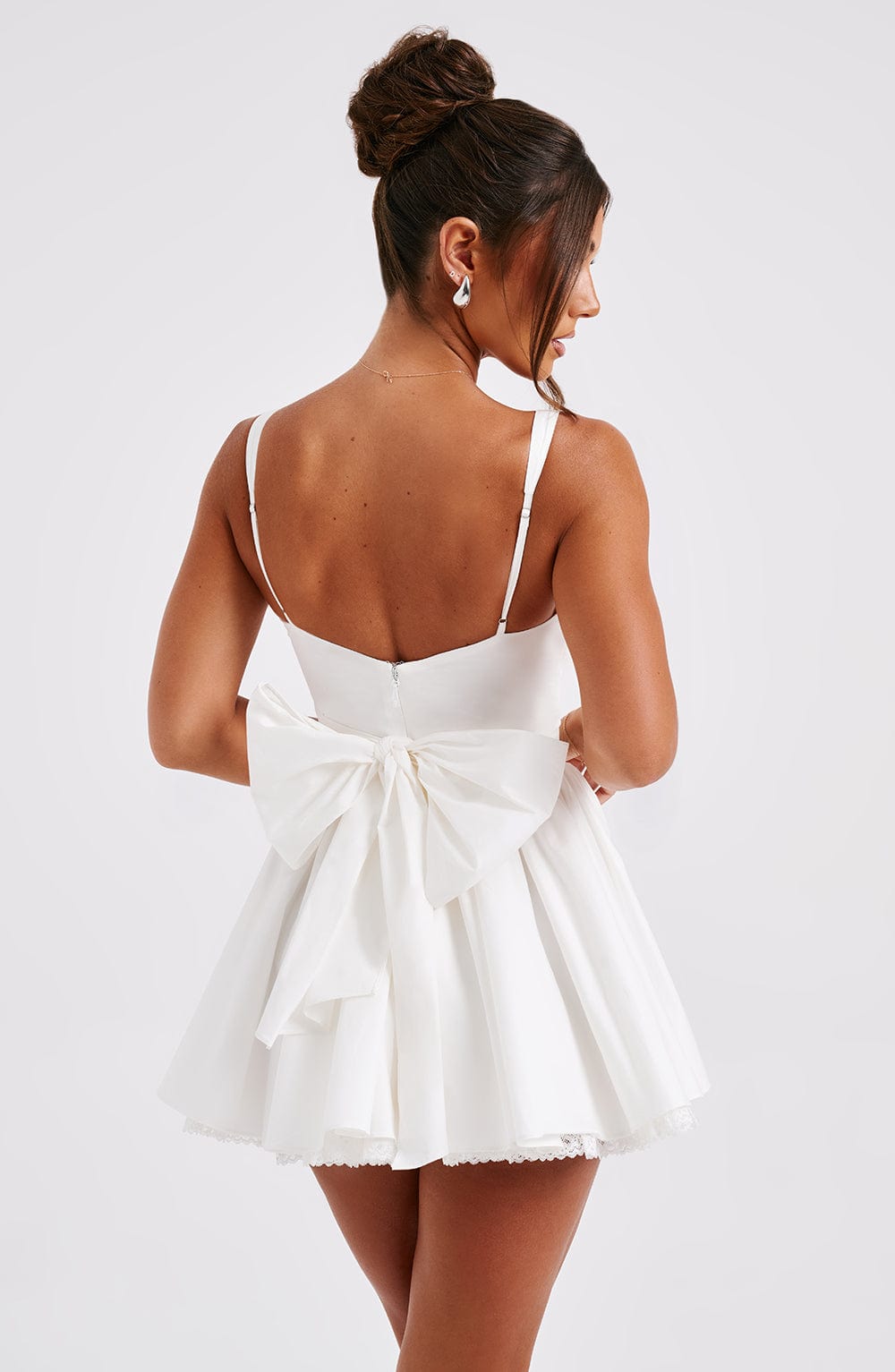 Emma Mini Dress - White