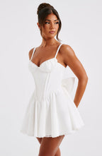 Emma Mini Dress - White