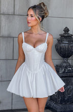 Emma Mini Dress - White