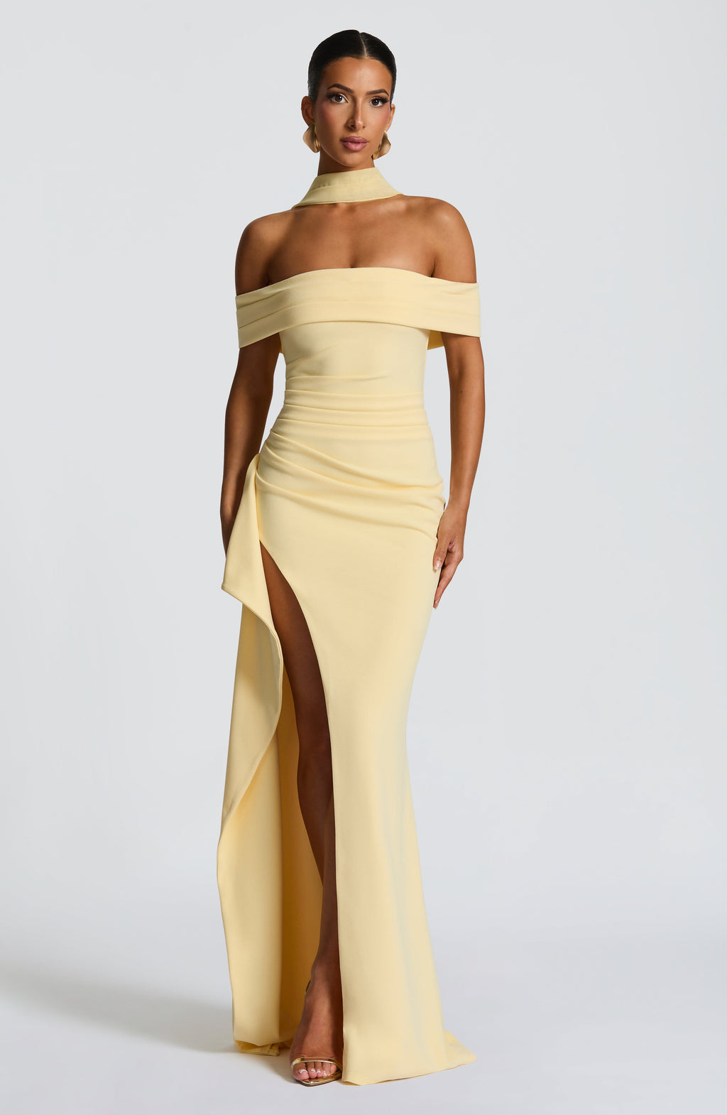 Penelope Maxi Dress - Lemon