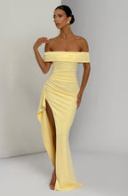 Penelope Maxi Dress - Lemon