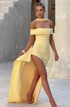 Penelope Maxi Dress - Lemon