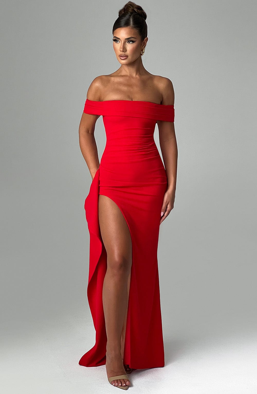 Penelope Maxi Dress - Red