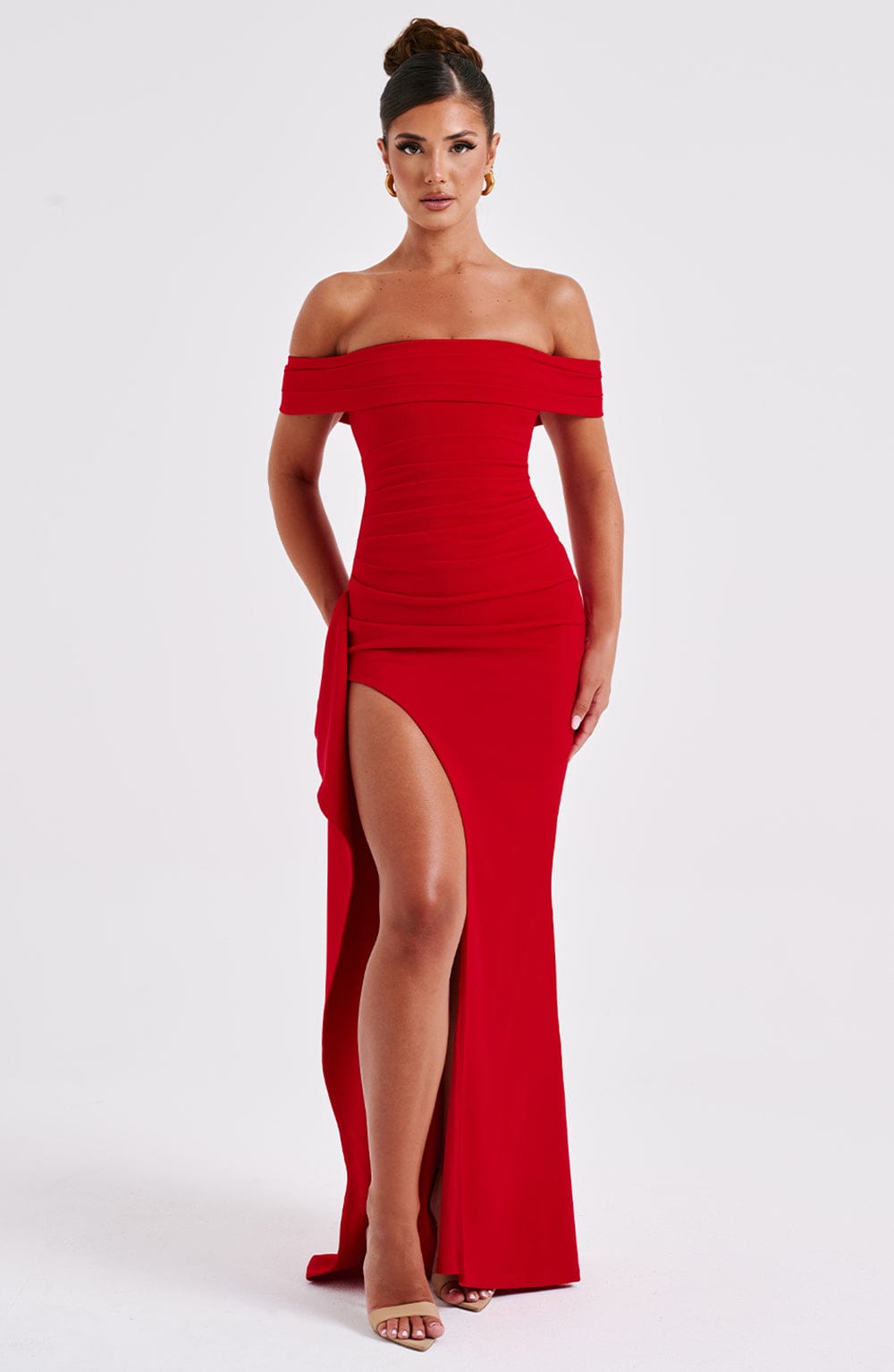 Penelope Maxi Dress - Red