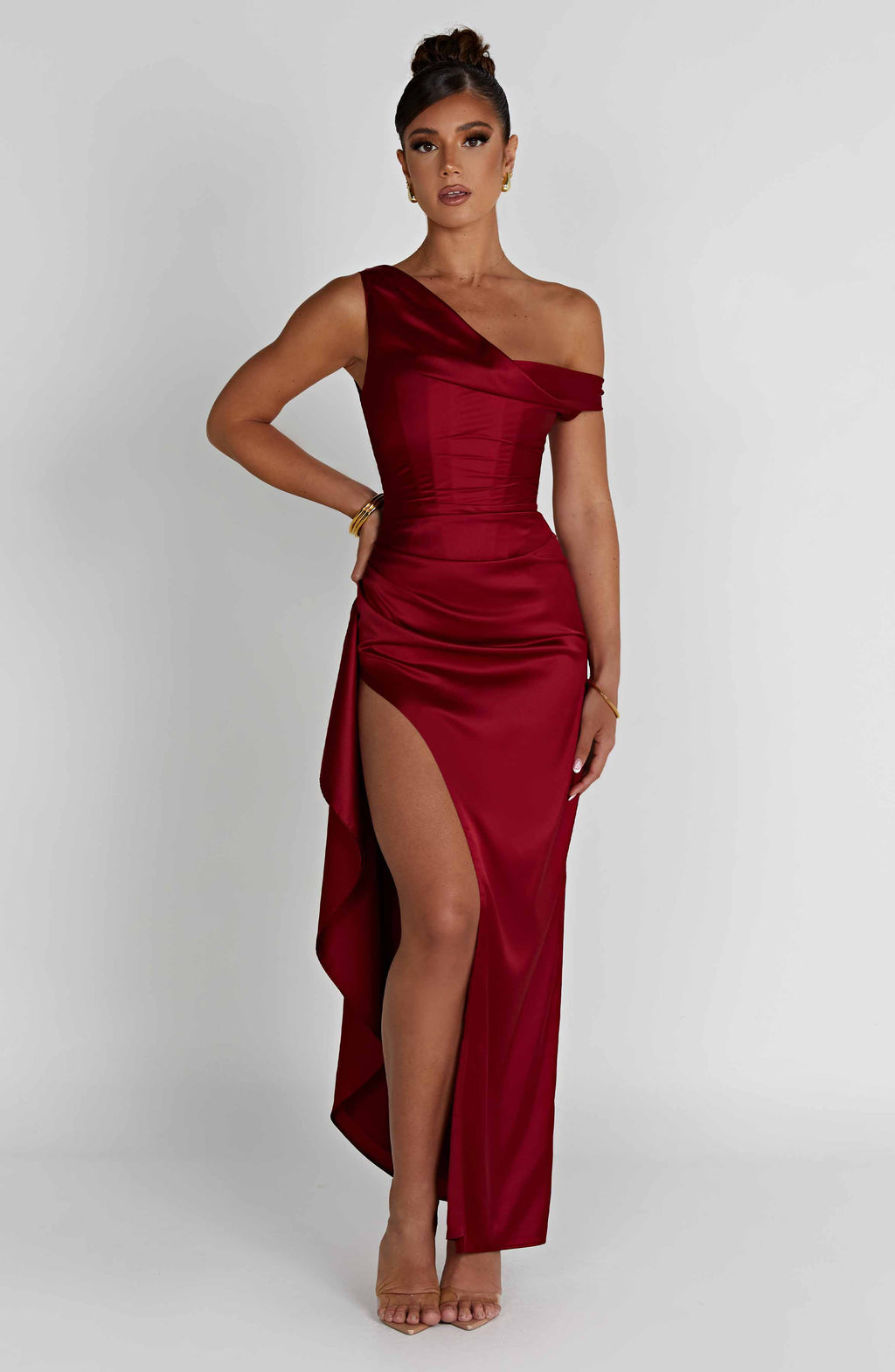 Margot Maxi Dress - Wine