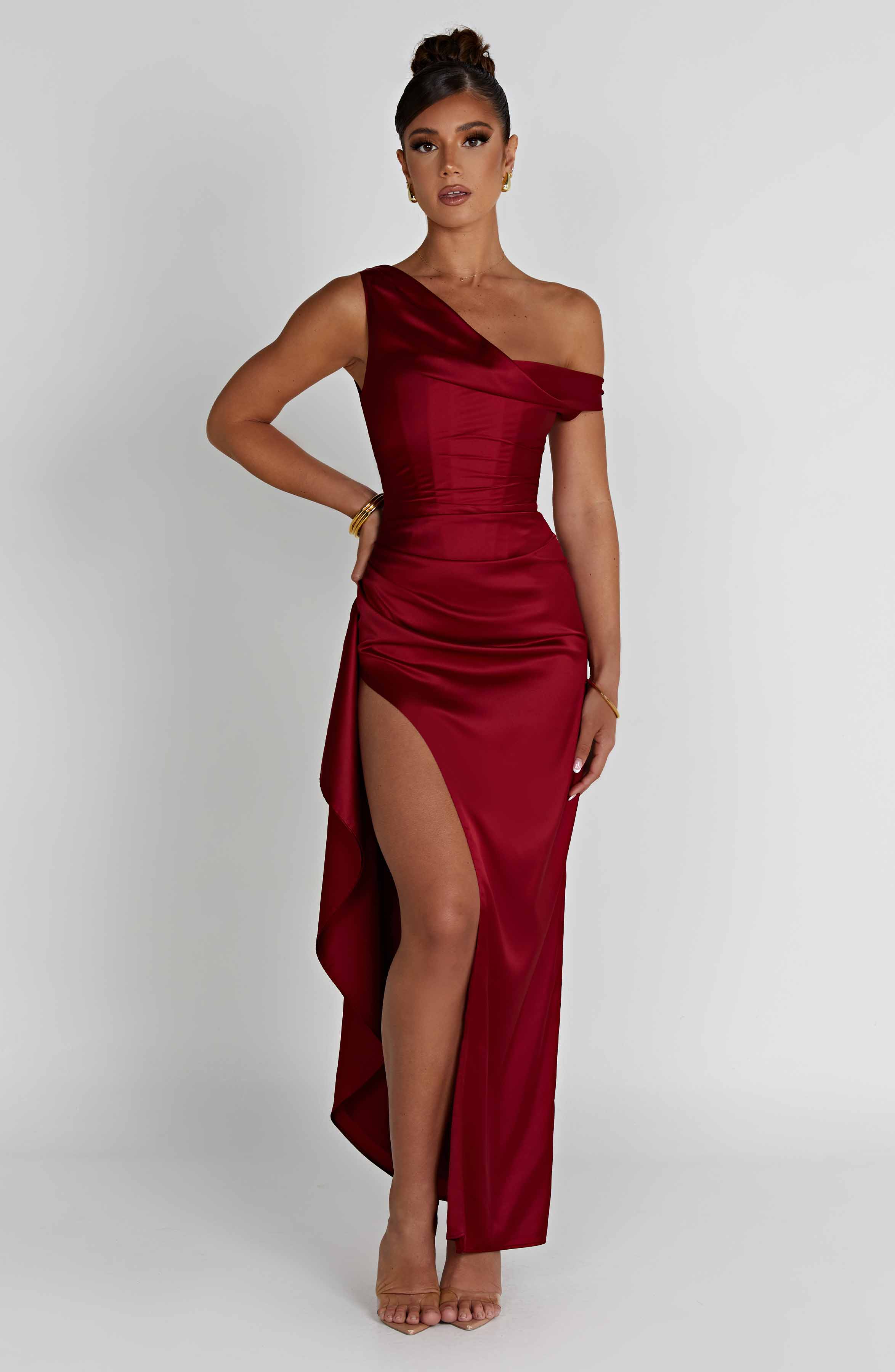 Margot Maxi Dress - Wine