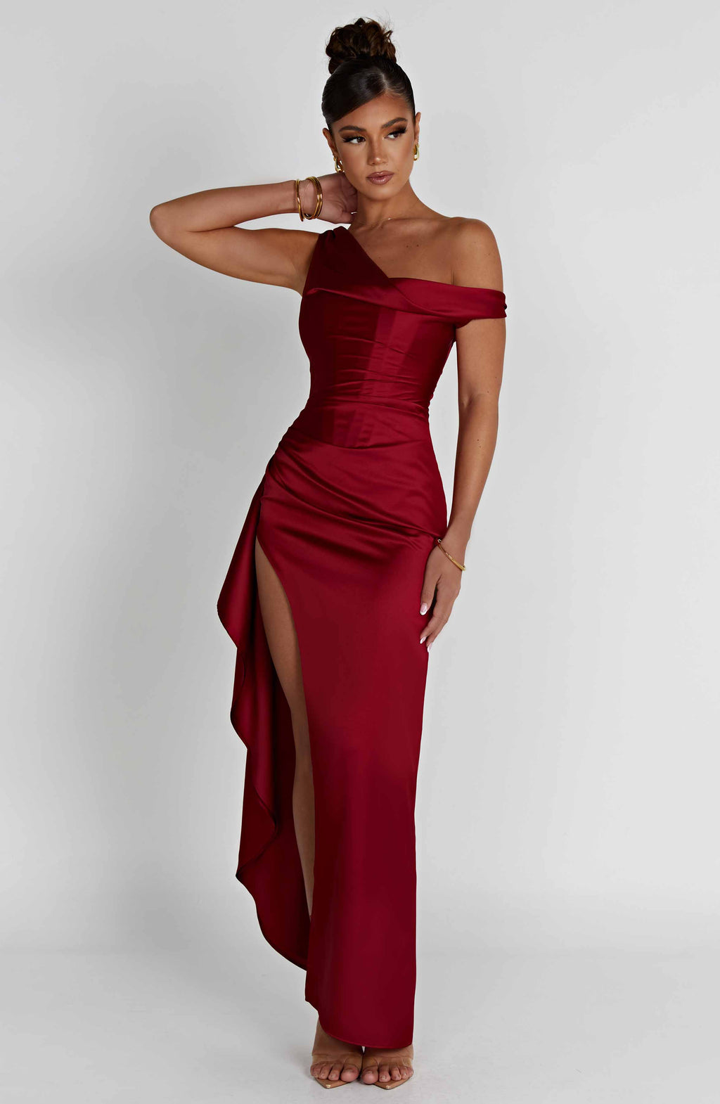 Margot Maxi Dress - Wine