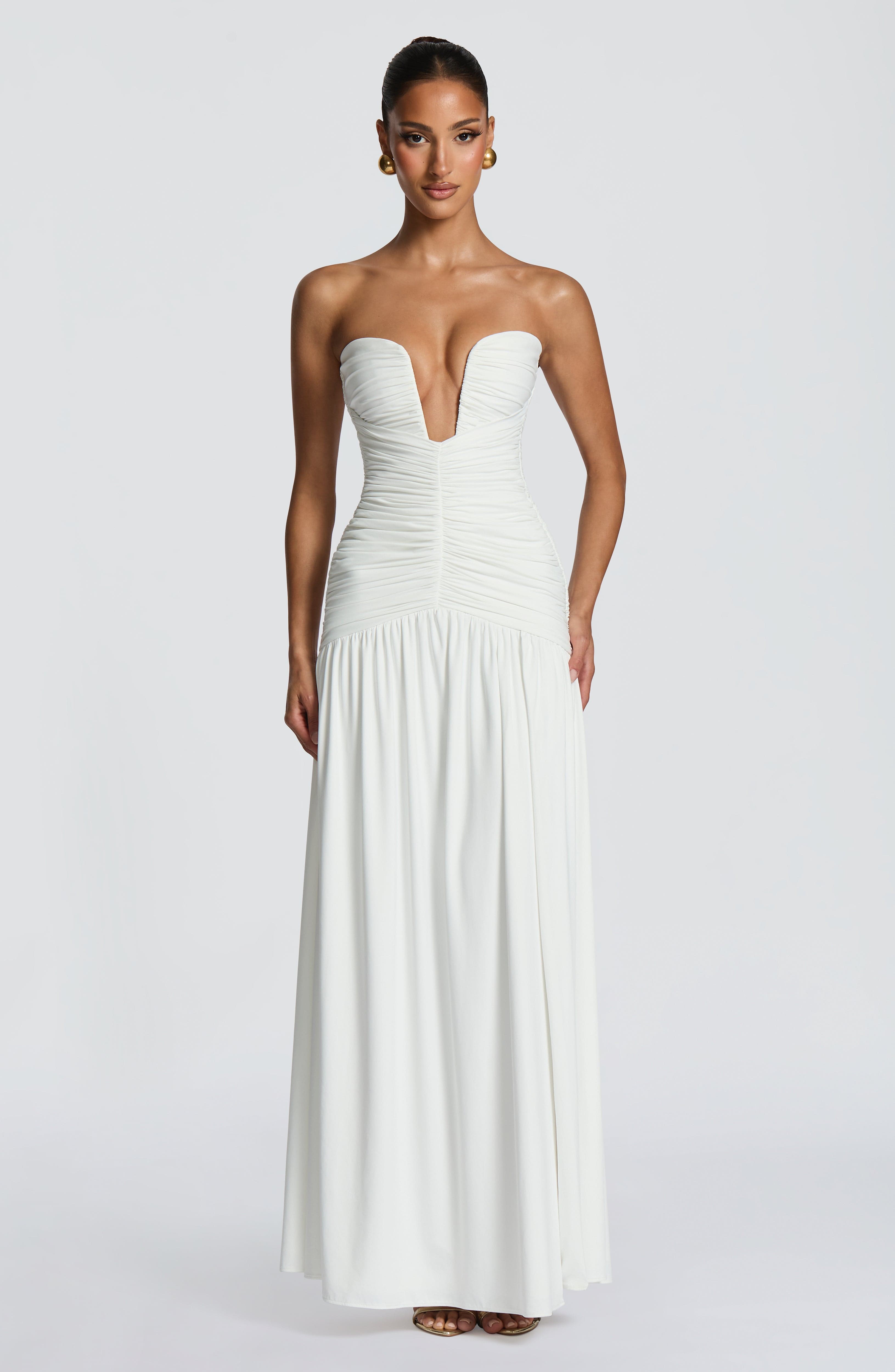 Mallory Maxi Dress - White