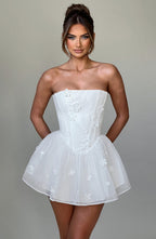 Charlotte Playsuit - Ivory