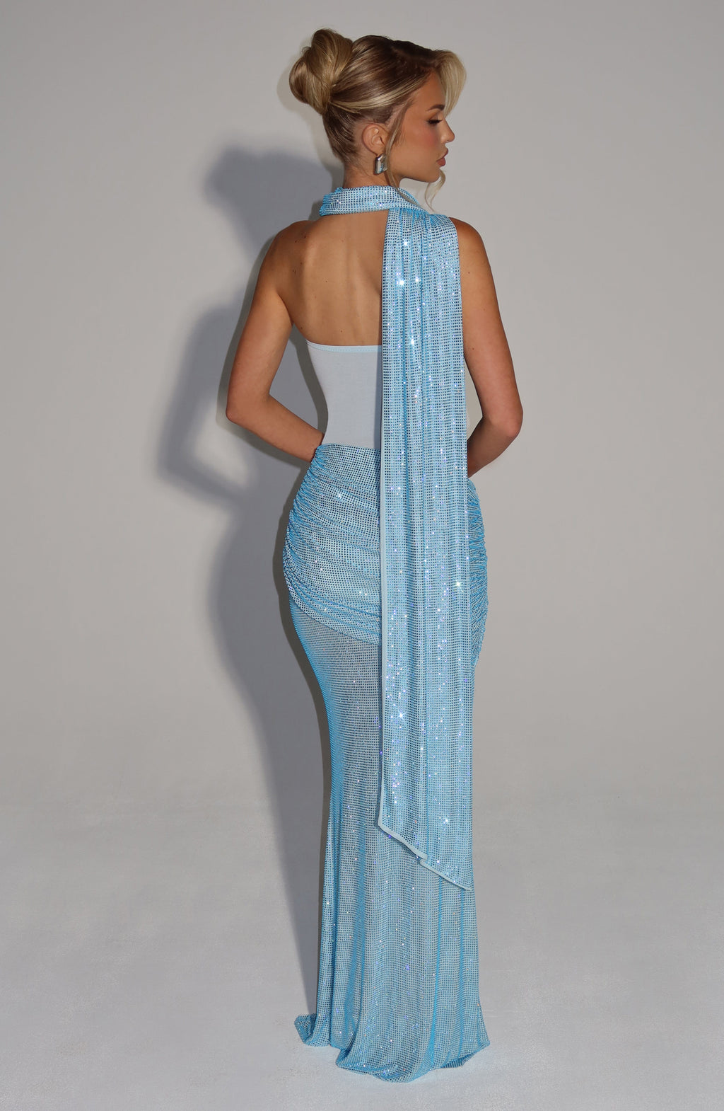 Maira Maxi Dress - Aqua