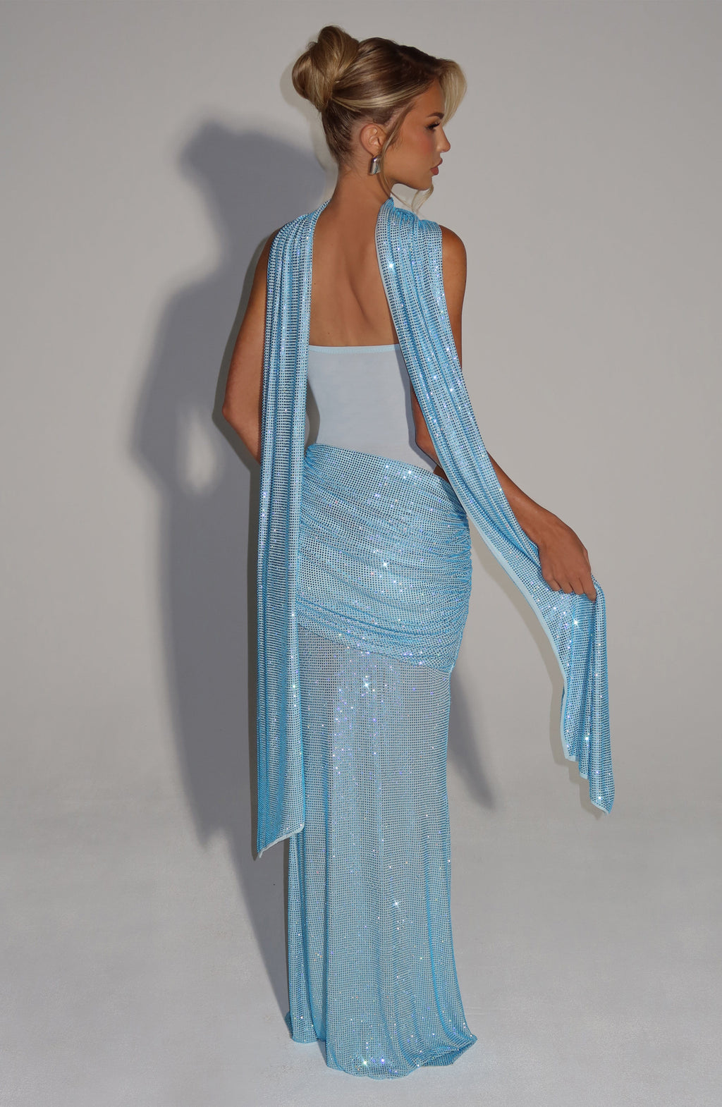 Maira Maxi Dress - Aqua
