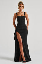 Rachel Maxi Dress - Black