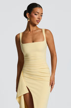 Rachel Maxi Dress - Lemon