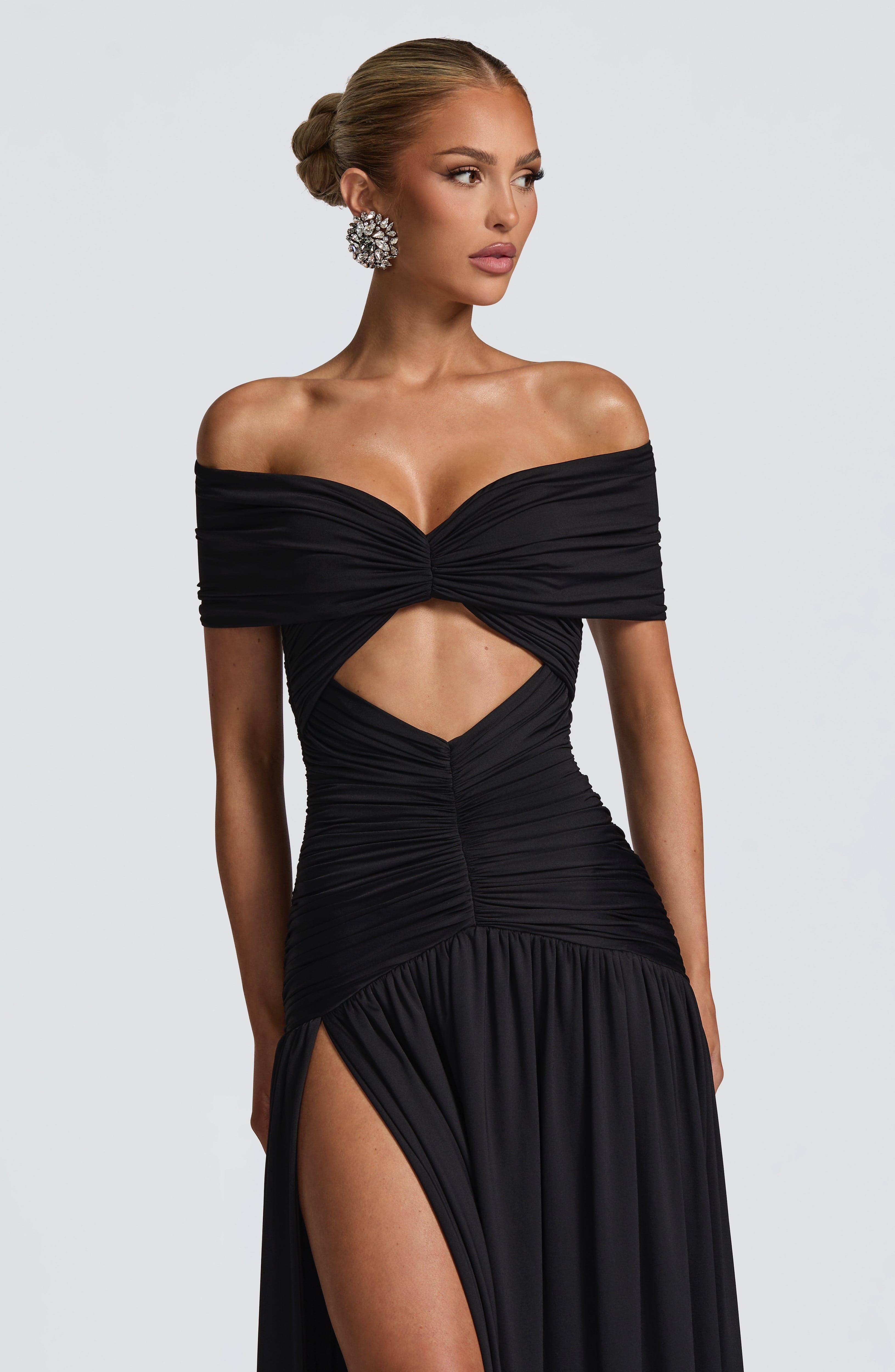 Eliana Maxi Dress - Black