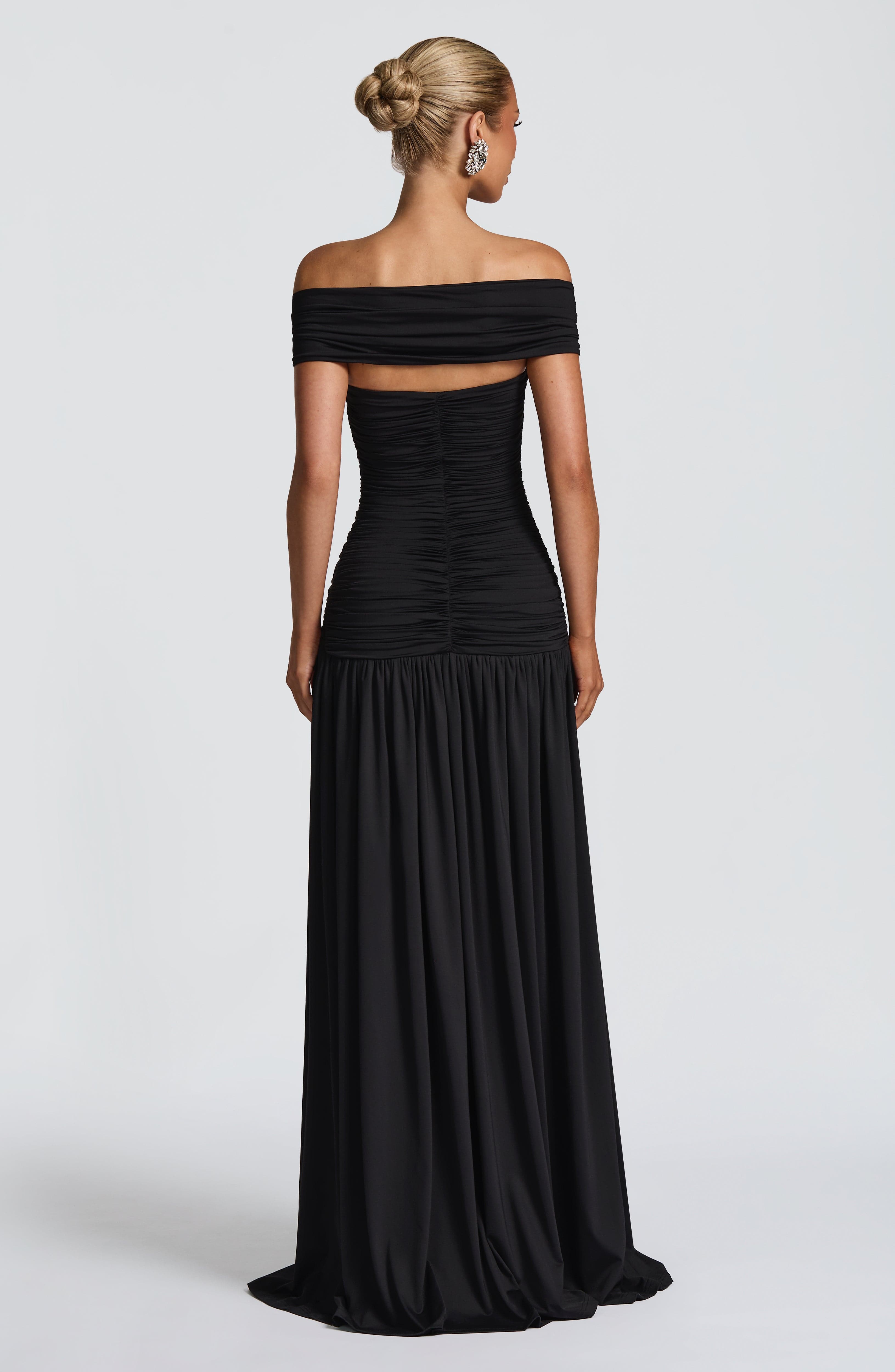 Eliana Maxi Dress - Black