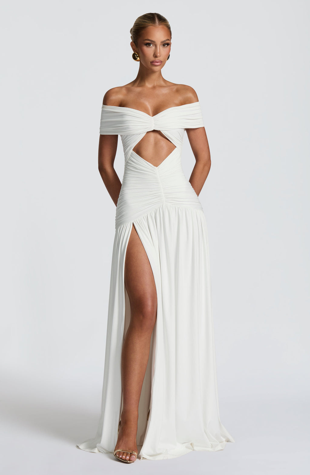 Eliana Maxi Dress - White