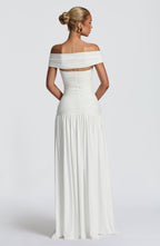 Eliana Maxi Dress - White