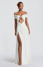 Eliana Maxi Dress - White