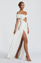 Eliana Maxi Dress - White