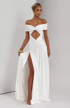 Eliana Maxi Dress - White