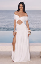 Eliana Maxi Dress - White