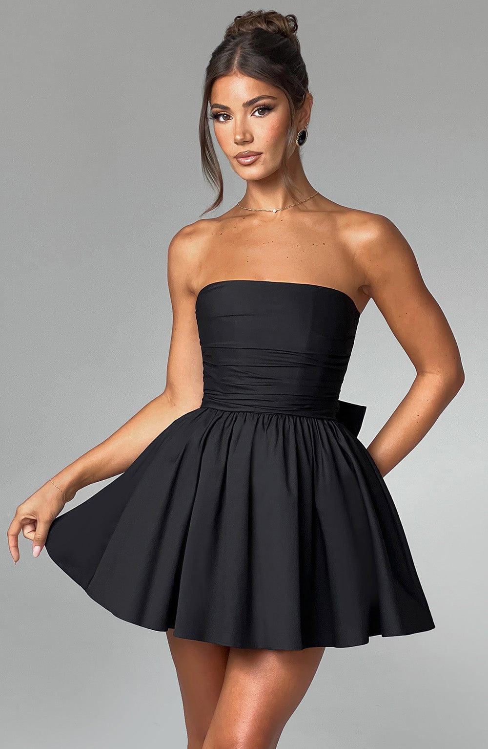 Gemma Mini Dress - Black