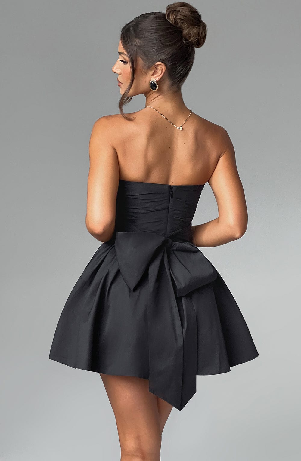 Gemma Mini Dress - Black