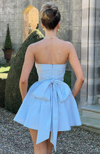 Chloe Mini Dress - Blue