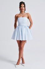 Chloe Mini Dress - Blue