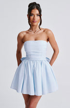 Chloe Mini Dress - Blue