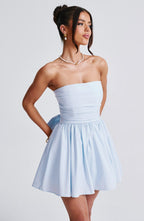 Chloe Mini Dress - Blue